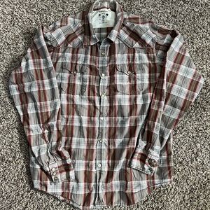Guess vintage series western shirt pearl snaps XL